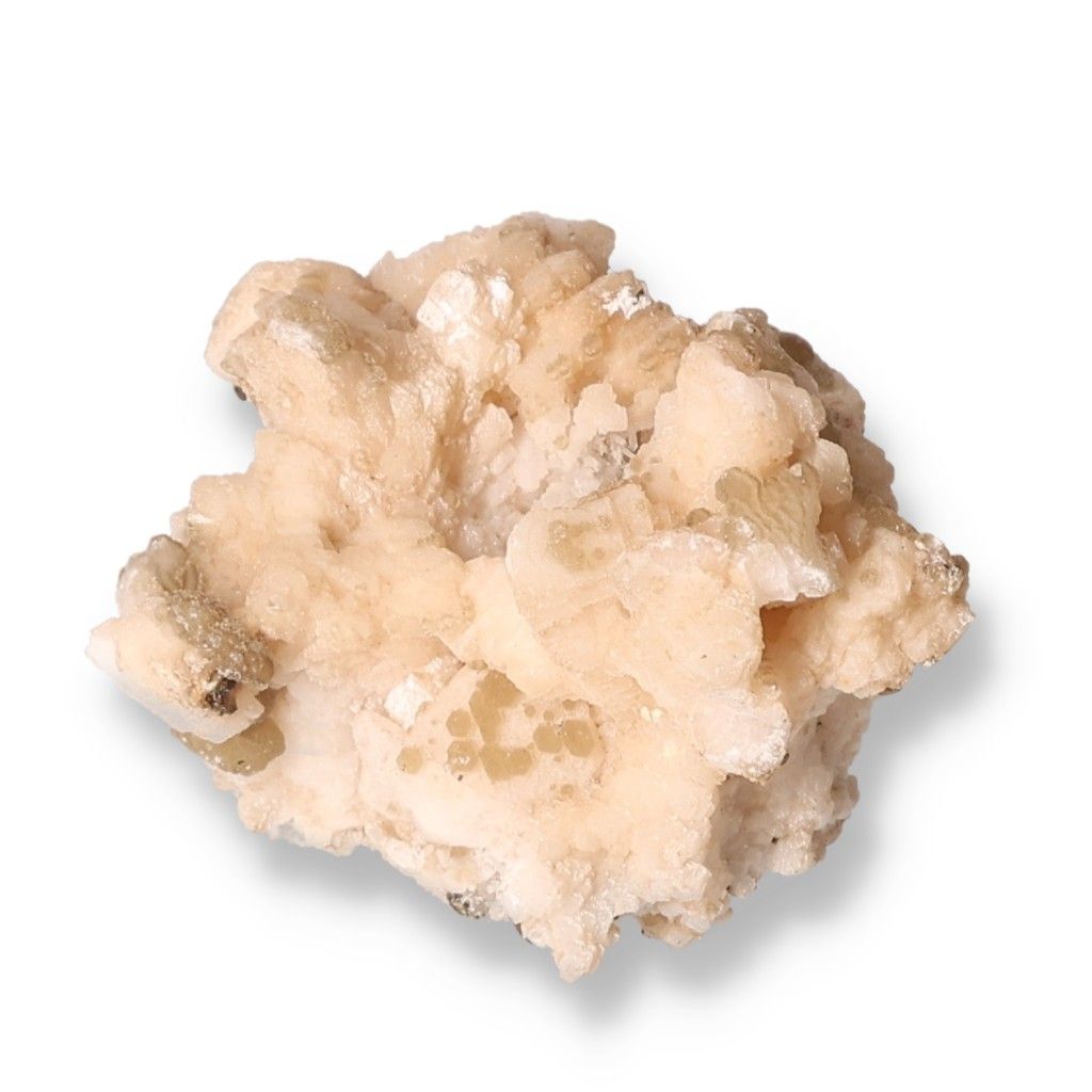 Honey Calcite gemstone cluster for confidence and clarity boosting energy