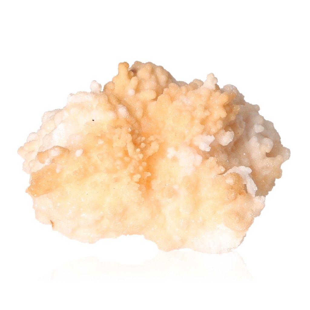 Cave calcite stalactite cluster showcasing natural growth and intricate textures. Ideal for collectors and spiritual enthusiasts.