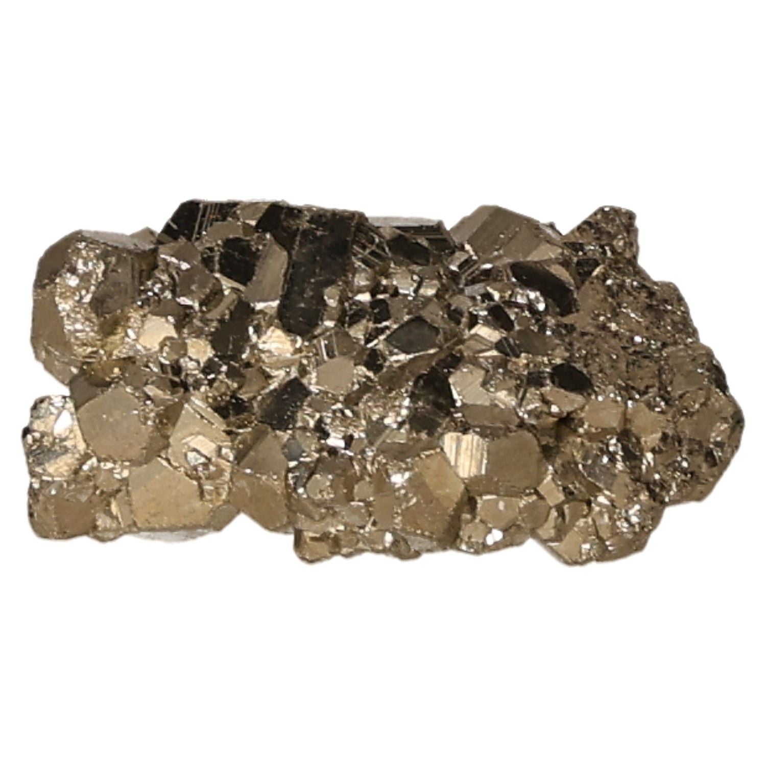 Pyrite druze gemstone promoting independence and courage, ideal for inspiring new ideas and motivating goal achievement.