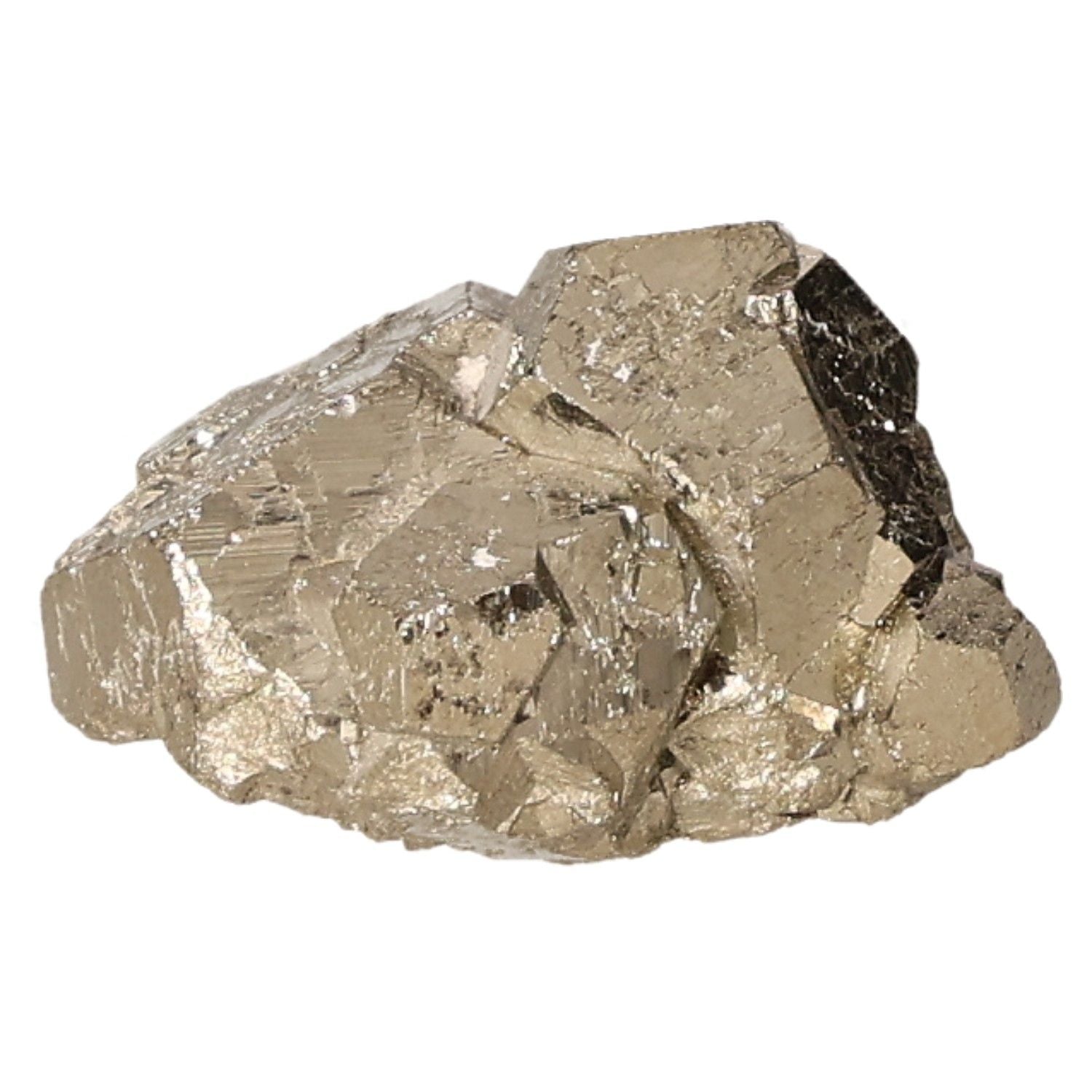 Pyrite druze crystal for stimulating independence and courage.