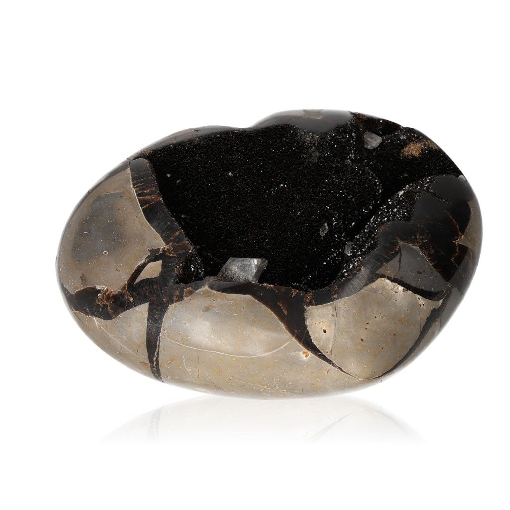 Septarian Dragon Stone mineral with unique patterns symbolizing power and endurance