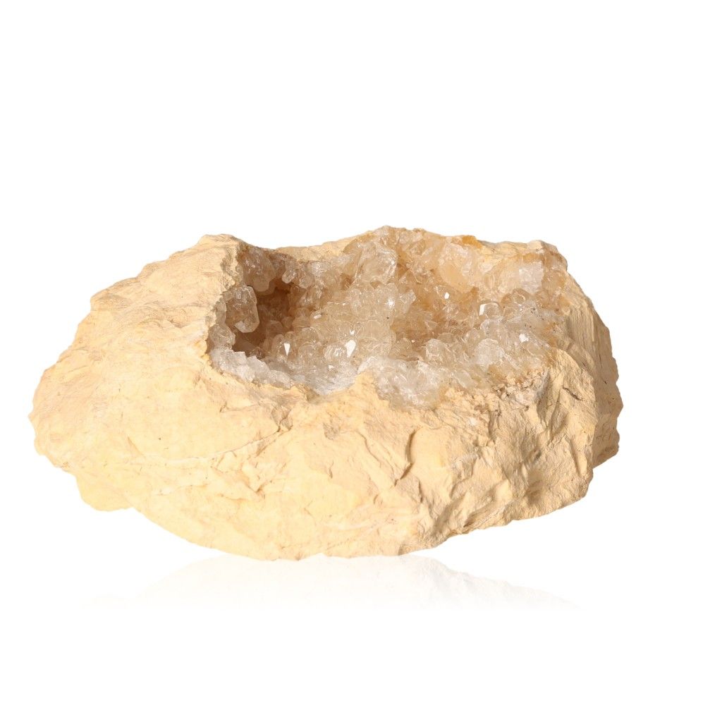 Natural cave stalactite cluster showcasing intricate calcite formations and layered textures, perfect for collectors and spiritual enthusiasts.