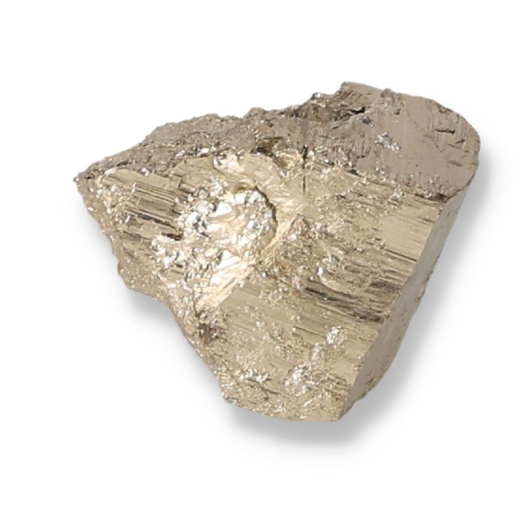 Pyrite stone inspires creativity, courage, and independence, enhancing motivation and goal achievement.